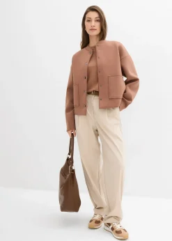 Blouson en néoprène confortable