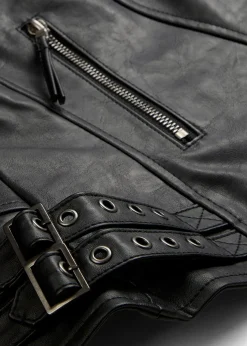 Blouson enduit 100% viscose