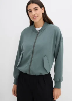 Blouson oversize en sweat doux