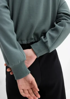 Blouson oversize en sweat doux