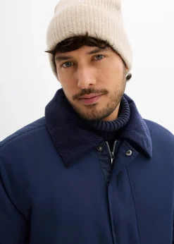 Blouson rembourré pour l’hiver avec col en velours côtelé