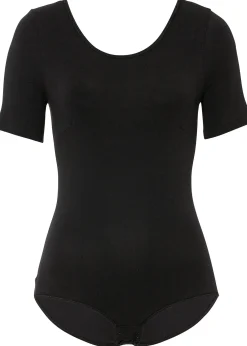 Body coton manches coude