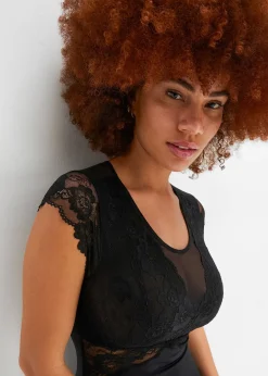 Body sans armatures avec dentelle