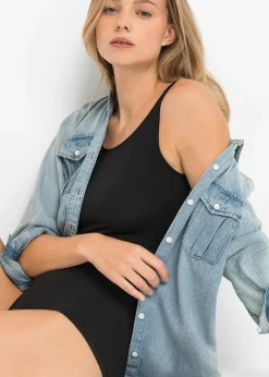 Body sans armatures en coton