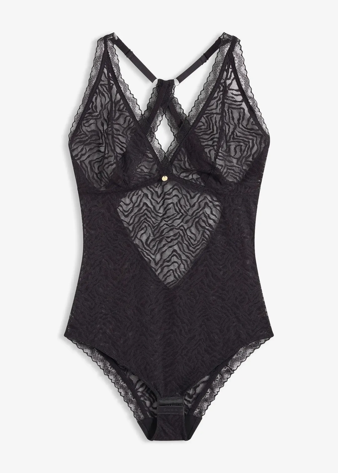 Body sans armatures en dentelle fine