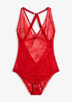 Body sans armatures en dentelle