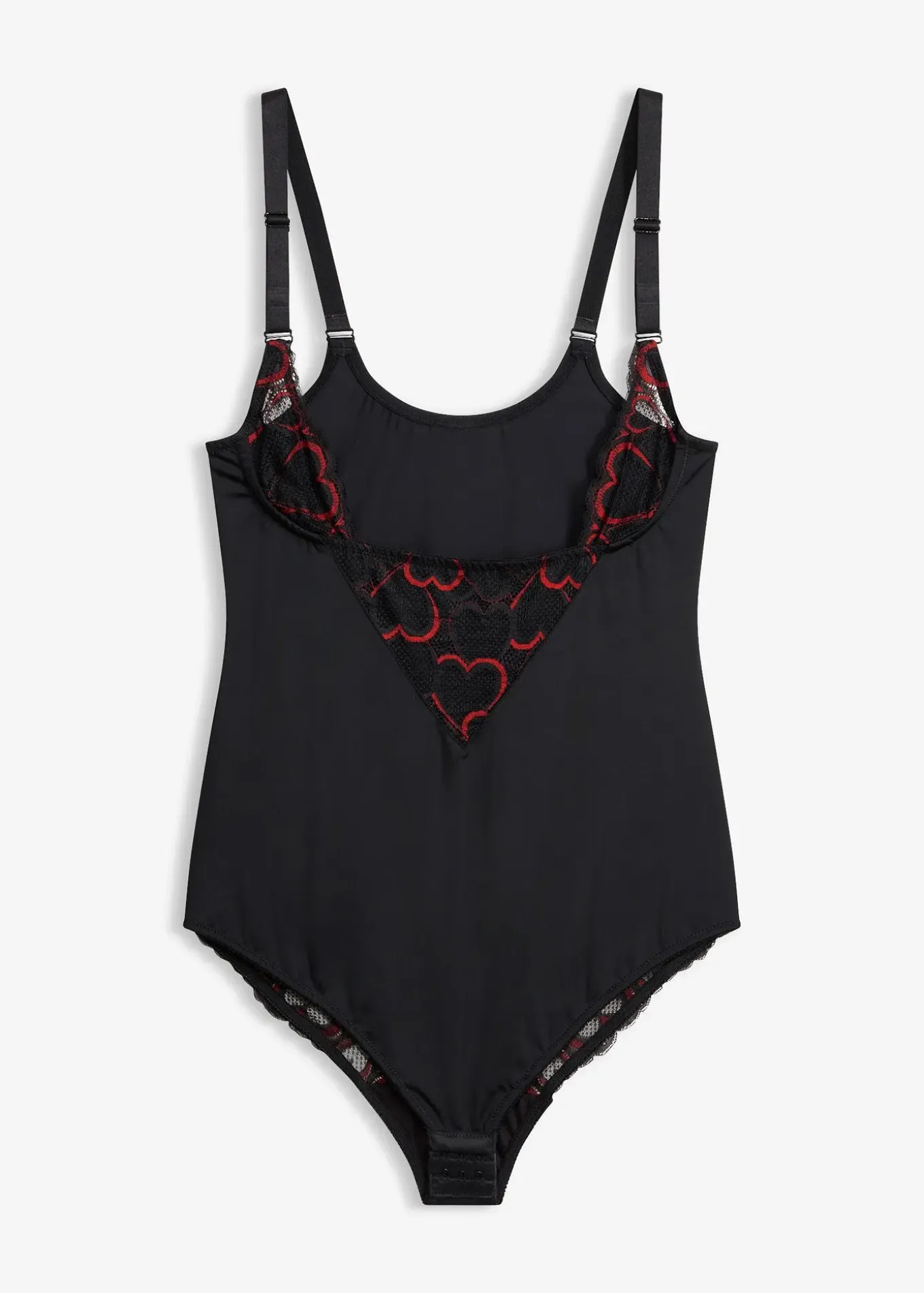 Body sculptant avec dentelle, maintien léger