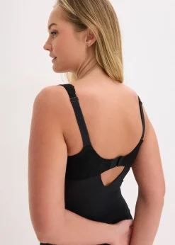 Body sculptant avec dentelle, maintien léger