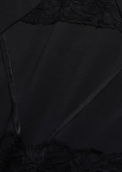 Body sculptant avec dentelle, maintien léger