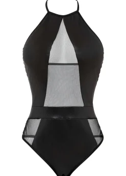 Body-string ouvert avec wetlook