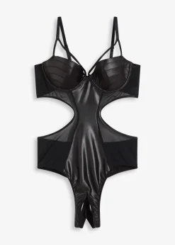 Body-string ouvert effet mouillé