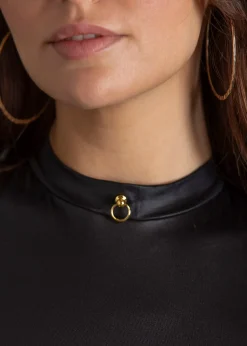 Body-string wet look ouvert