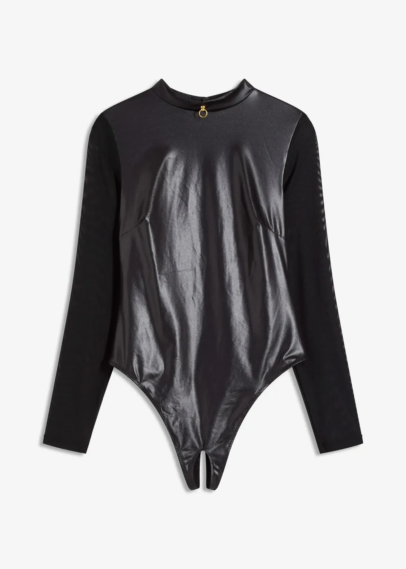 Body-string wet look ouvert