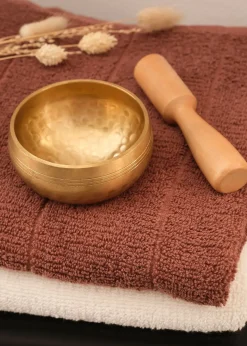 Bol chantant avec maillet en bois