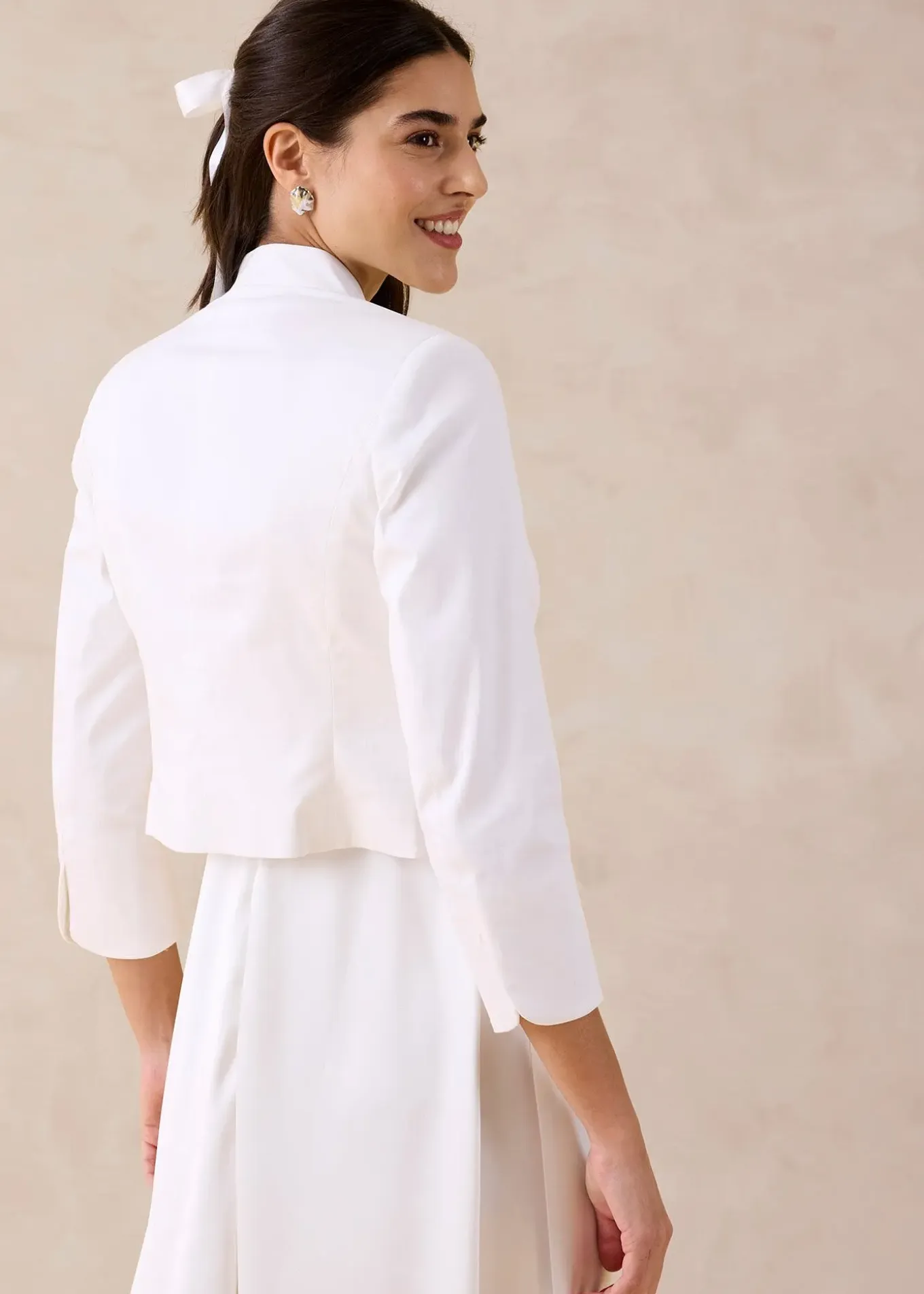 Boléro en coton fin