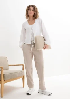 Boléro en gaze de coton