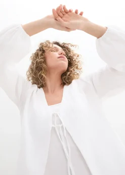 Boléro en gaze de coton