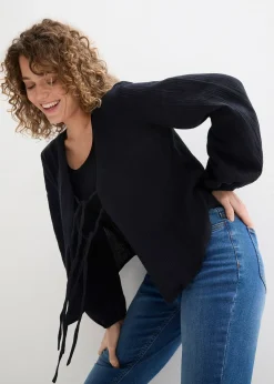 Boléro en gaze de coton