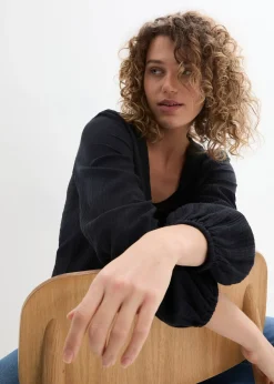 Boléro en gaze de coton