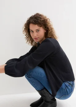 Boléro en gaze de coton