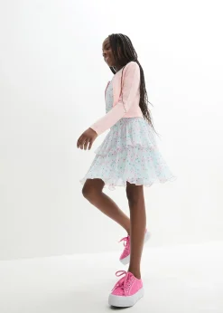 Boléro festif en maille pour fille