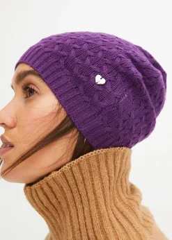 Bonnet avec cachemire