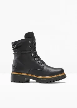Boots à lacets Rieker fourrées et confortables