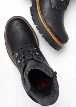 Boots à lacets Rieker fourrées et confortables