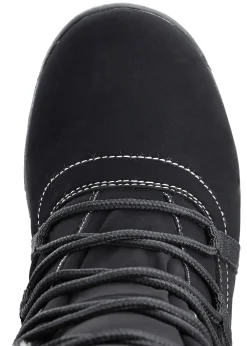 Boots fourrées à lacets