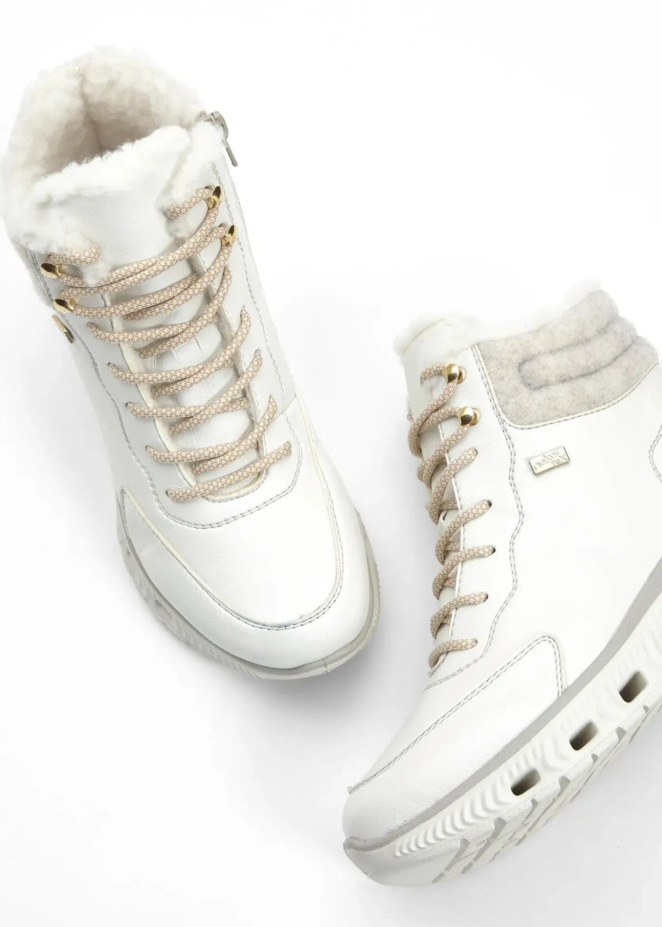 Boots lacées Rieker à membrane Tex