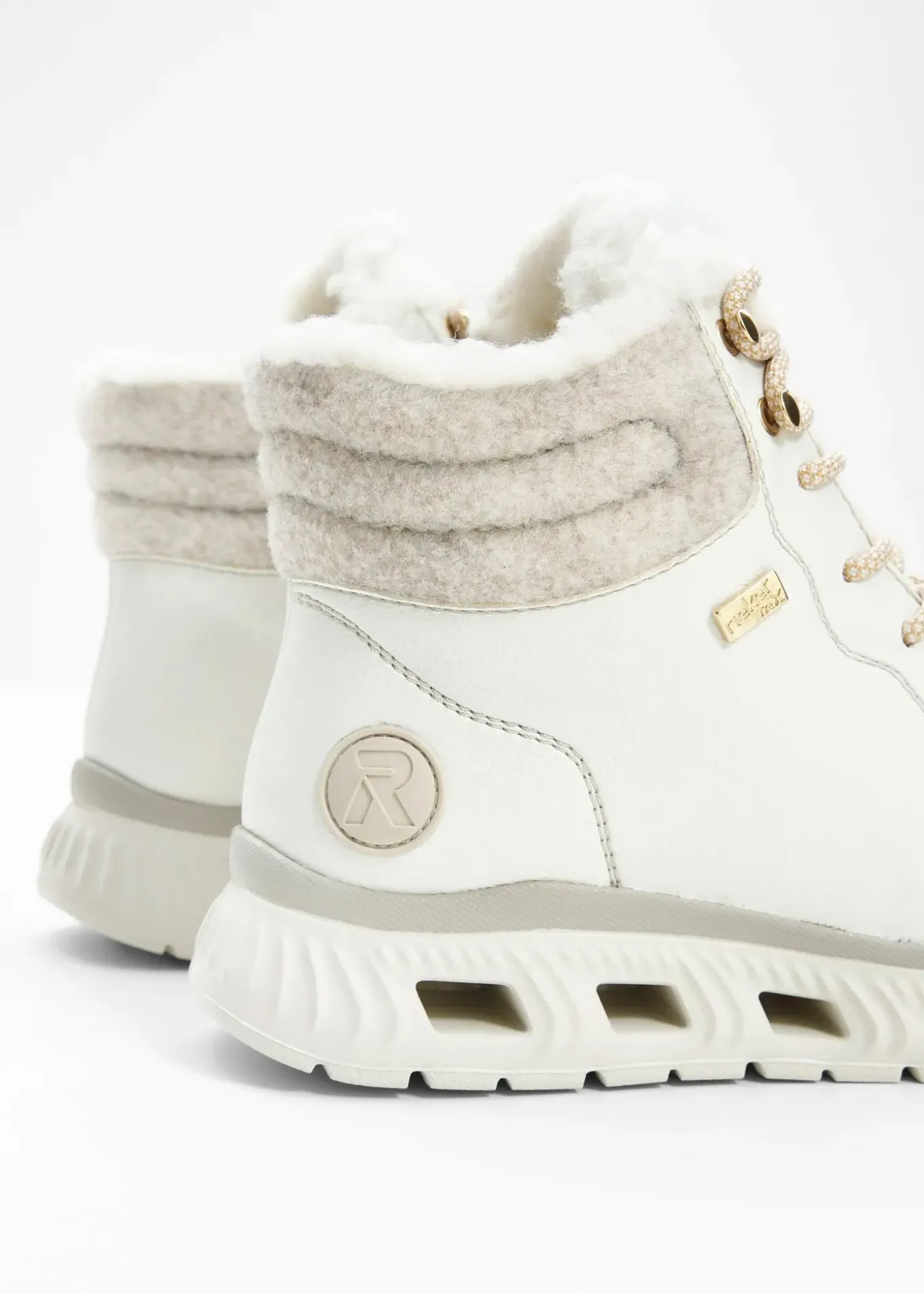 Boots lacées Rieker à membrane Tex