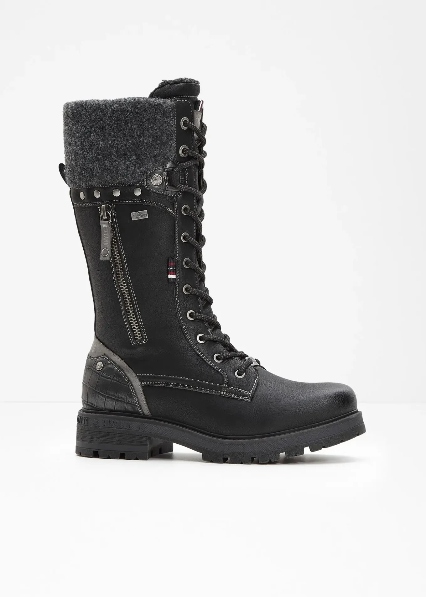 Bottes à lacets Mustang