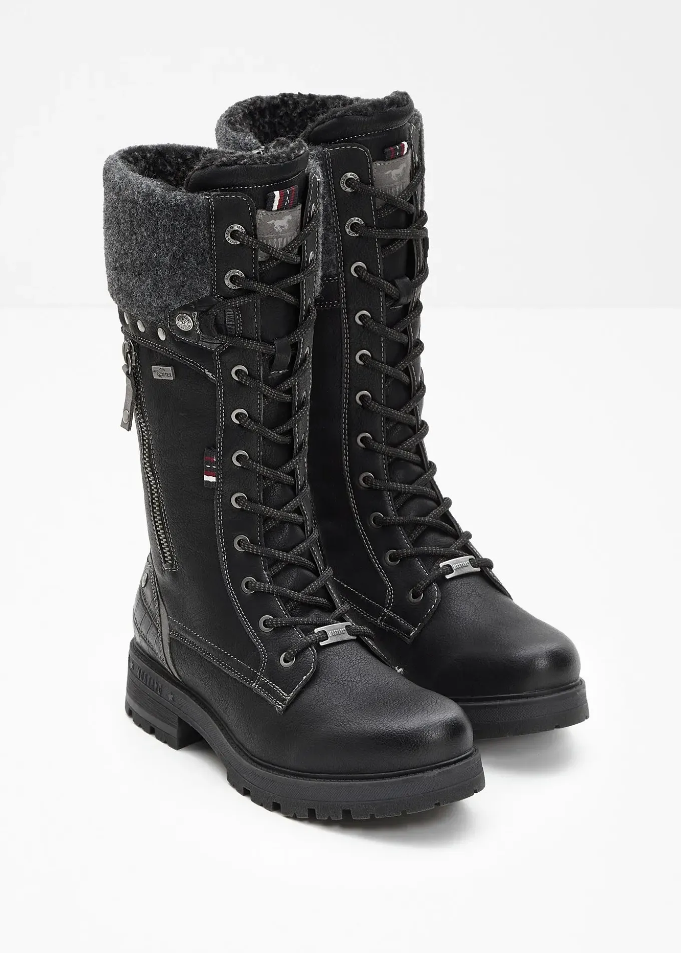 Bottes à lacets Mustang