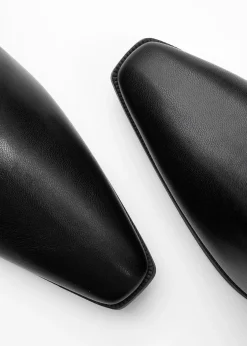 Bottines à talon carré