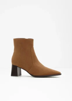 Bottines à talon carré