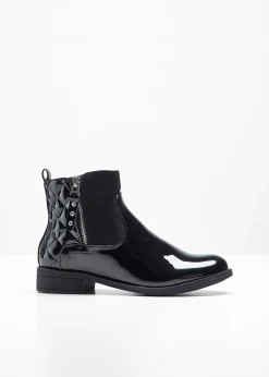 Bottines aspect verni