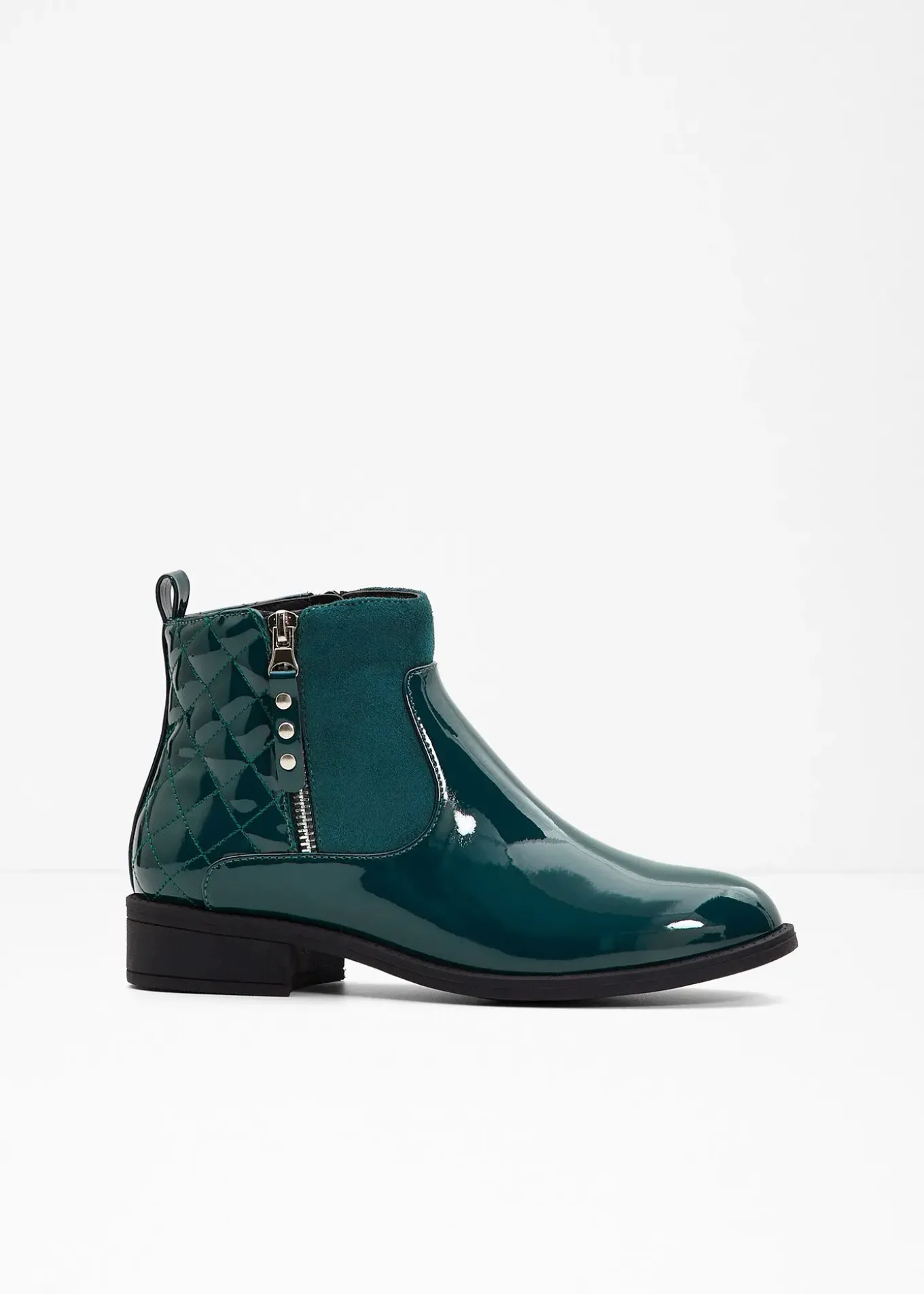 Bottines aspect verni