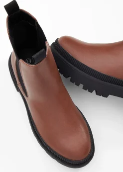 Bottines Chelsea à semelle crantée