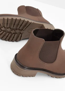 Bottines Chelsea à semelle crantée