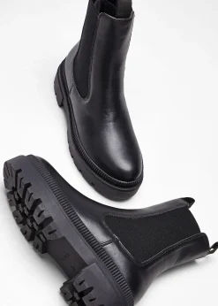 Bottines Chelsea à semelle crantée