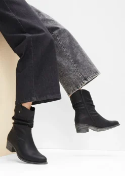 Bottines cowboy Rieker fourrées et confortables