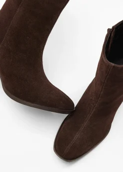 Bottines en cuir