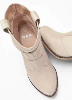 Bottines western à fronces