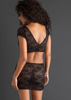 Brassière + jupe (ens. 2 pces)