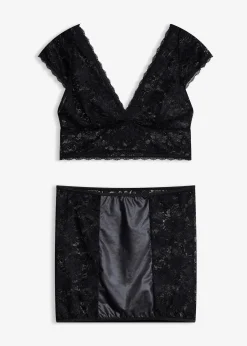 Brassière + jupe (ens. 2 pces)