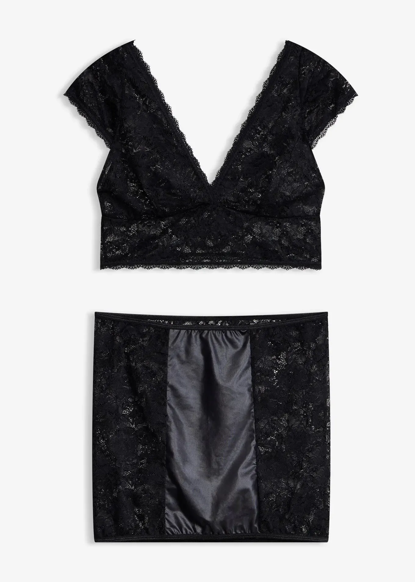 Brassière + jupe (ens. 2 pces)