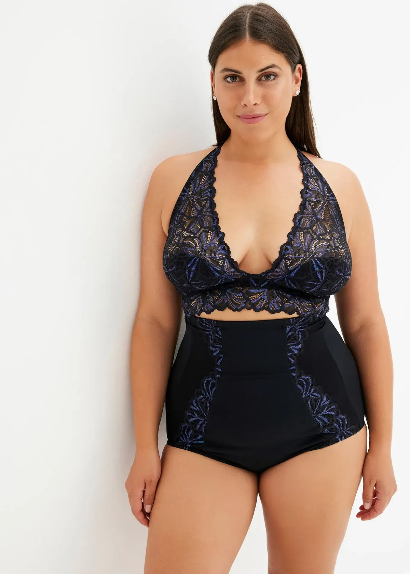 Brassière avec fil brillant