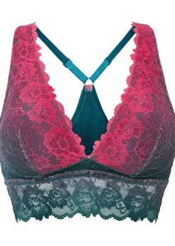 Brassière avec une jolie dentelle à effet ombré