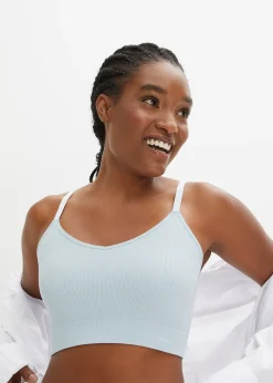 Brassière côtelée sans coutures Feel Comfort