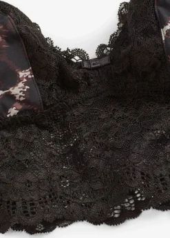 Brassière triangle avec dentelle